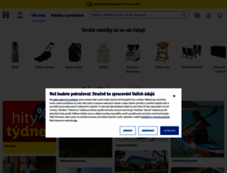 lidl-shop.cz screenshot