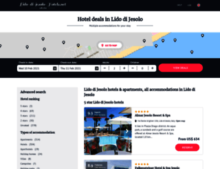 lido-di-jesolo-hotels.net screenshot