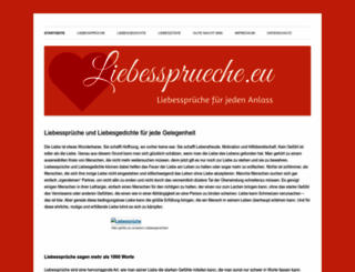 liebessprueche.eu screenshot