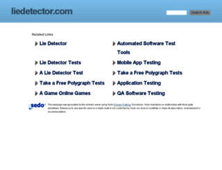 liedetector.com screenshot