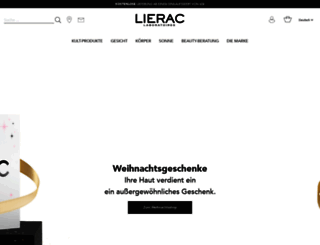 lierac.de screenshot