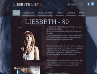 liesbethlist.nl screenshot