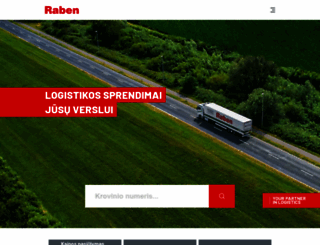 lietuva.raben-group.com screenshot