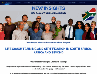 life-coach-training.co.za screenshot