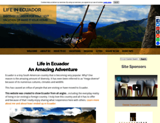 life-in-ecuador.com screenshot