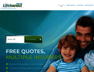 life-insurance.term.org screenshot