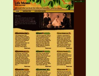 life-memo.com screenshot