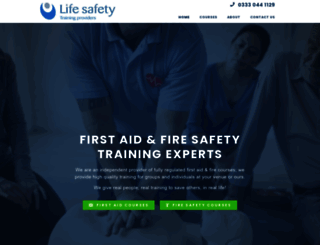 life-safety.co.uk screenshot
