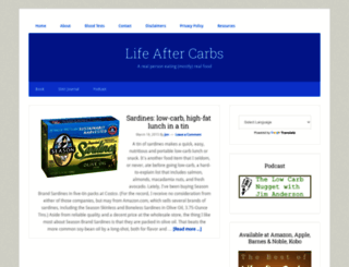 lifeaftercarbs.com screenshot