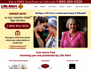 lifealert.com screenshot