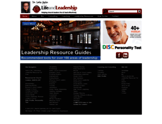 lifeandleadership.com screenshot