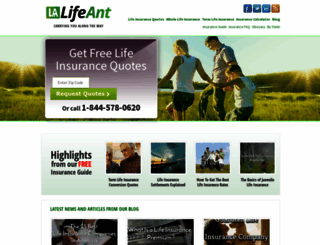 lifeant.com screenshot