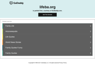 lifeba.org screenshot