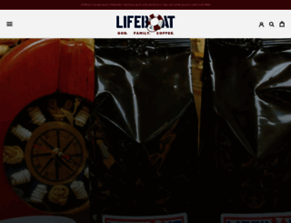 lifeboatcoffee.com screenshot
