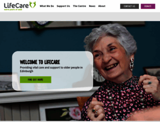 lifecare-edinburgh.org.uk screenshot