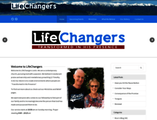 lifechangers.co.nz screenshot