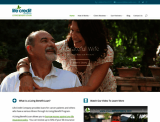 lifecreditcompany.com screenshot