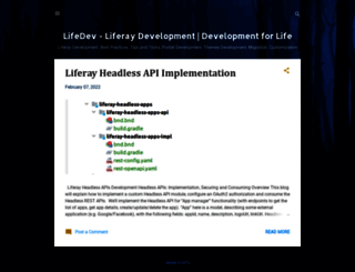 lifedev-solutions.blogspot.com screenshot