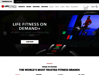 lifefitnessemea.com screenshot