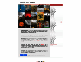 lifegoesonintehran.com screenshot