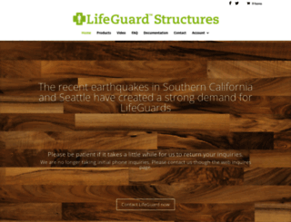 lifeguardstructures.com screenshot