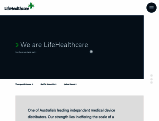 lifehealthcare.com.au screenshot