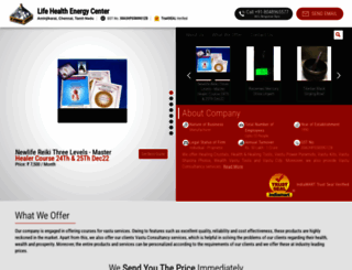 lifehealthenergycenter.com screenshot