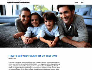 lifeinahouseoftestosterone.com screenshot