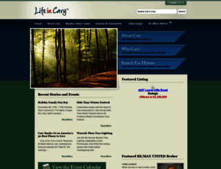 lifeincary.com screenshot