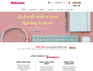 lifeincolors.com screenshot