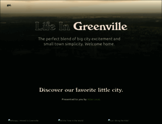 lifeingreenville.com screenshot
