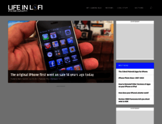 lifeinlofi.com screenshot