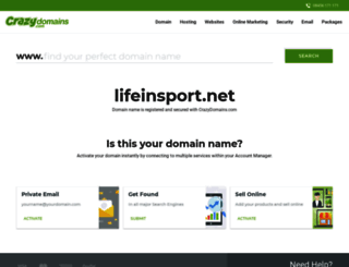 lifeinsport.net screenshot