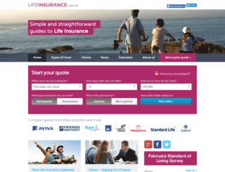 lifeinsurance.org.uk screenshot
