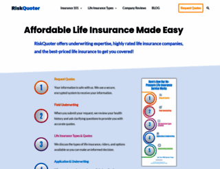 lifeinsuranceadvisors.com screenshot