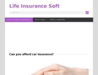 lifeinsurancesoft.com screenshot