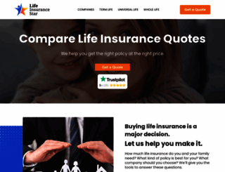lifeinsurancestar.com screenshot