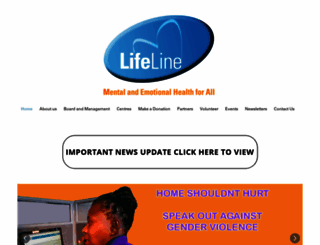 lifelinesa.co.za screenshot