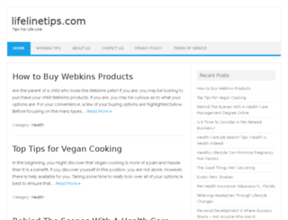 lifelinetips.com screenshot