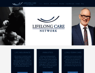 lifelongcarenetwork.com screenshot
