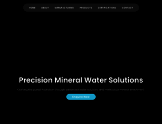 lifemineralwater.com screenshot