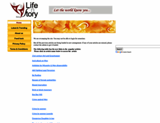 lifenstory.com screenshot