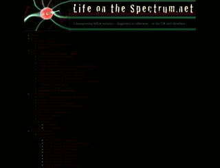 lifeonthespectrum.net screenshot