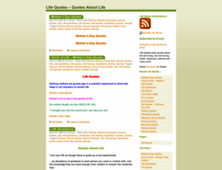 lifequotes.wordpress.com screenshot