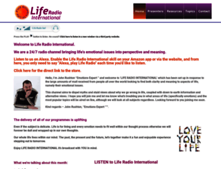 liferadiointernational.com screenshot