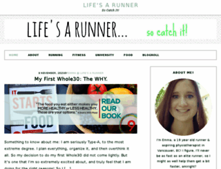 lifesarunner.com screenshot
