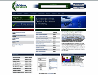 lifescience.ie screenshot