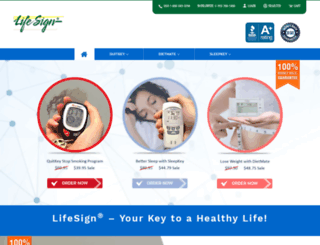 lifesign.com screenshot