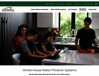 lifesourcewater.com screenshot