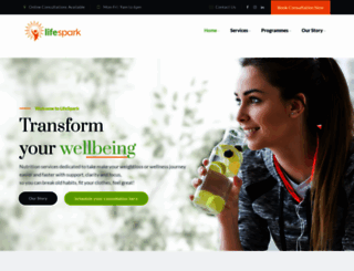 lifespark.co.nz screenshot